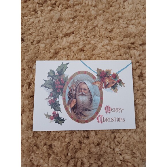 UNUSED Postcard Santa Claus With Toy Bag A Merry Christmas Current, INC. - Picture 1 of 2